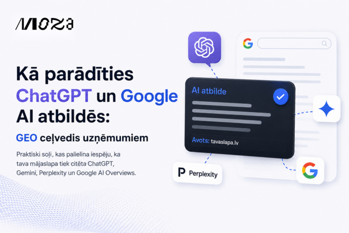 Moza agency GEO uzņēmumiem